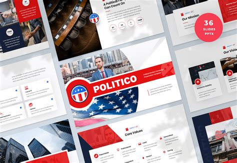 Political Election Campaign Powerpoint Presentation Template Graphue