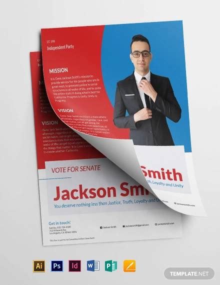 15 Best Campaign Flyer Templates In Ms Word Psd Publisher Ai