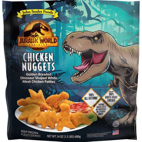 John Soules Jurassic World Fully Cooked Dino Chicken Nuggets Shop