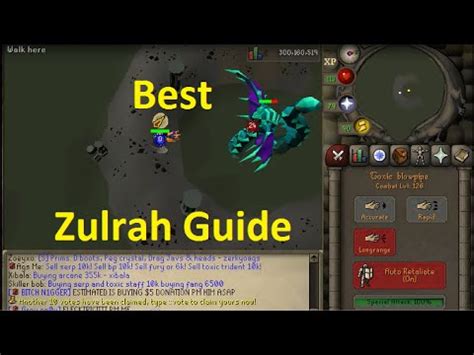 Osscape Zulrah Guide Best Method For Fastest Kills Youtube