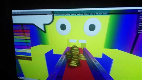 I Got Eaten By A Giant Noob In Roblox Youtube