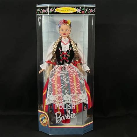 Vintage Barbie Dolls Of The World Polish 1997 18560 Collectors Edition Nrfb 6295 Picclick