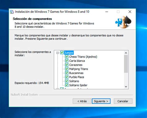 If that happens, remove the zip file and extracted files, reboot and reinstall it. Cómo instalar los juegos clásicos de Windows 7 en Windows 10 - tuexperto.com