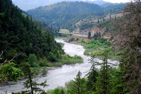 A Scenic Place On The Rogue River Southern Oregon By James L Baker