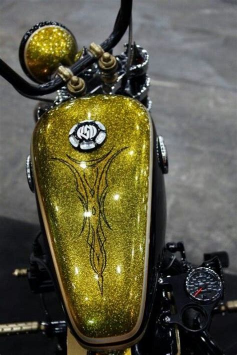 Beautiful Flake Job By Roland Sands Custom Choppers Custom Harleys