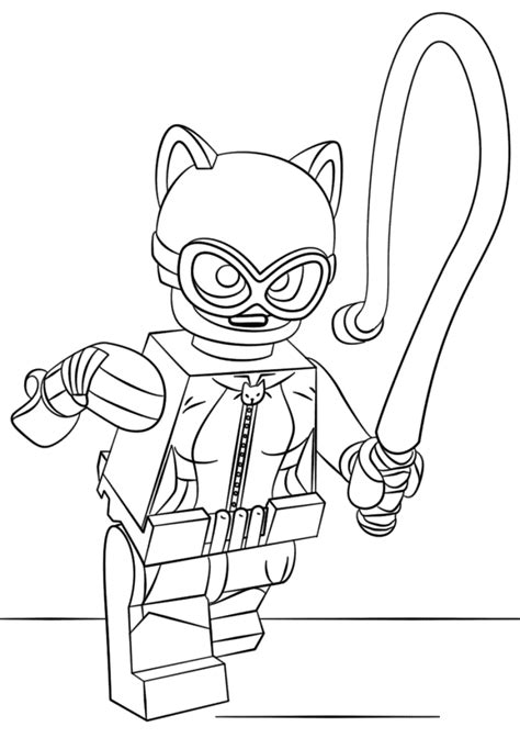 Catwoman Coloring Pages 🖌 To Print And Color