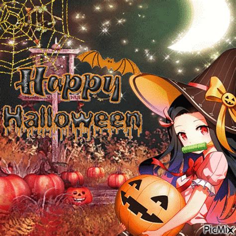 Nezuko Chan Halloween Free Animated  Picmix