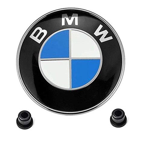 Bmw Emblems Hoodtrunk Bmw 82mm Logo Replacement 2 Grommets For All