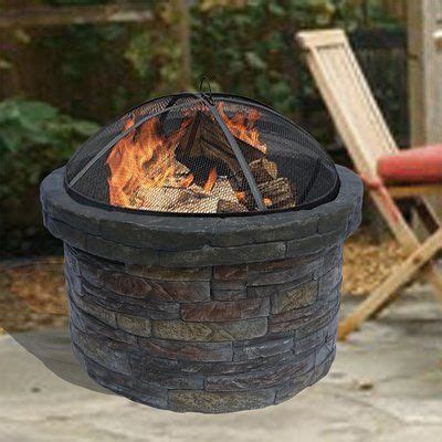 10 best outdoor wood burning fire pit chiminea reviews 2020:if you want a sleek look in your outdoor space, you have to consider the best affordable low. Peaktop Stone Charcoal Fire Pit | Wood burning fires, Fire ...