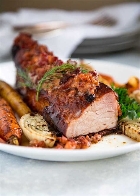 For lots of good, healthy eating with relatively little fat and few kilojoules, roast a pork fillet. This Roasted Pork Loin Filet with Apples and Fennel is ...