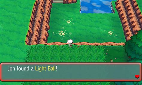Pokémon Oras Light Balls Locations Uses Guide Strats