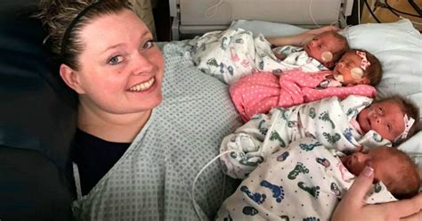 Triplet Undergoes Quadruple Pregnancy After Infertility Battle And Her Own Devastating Triplet