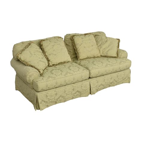78 Off Bloomingdales Bloomingdales Skirted Two Cushion Sofa Sofas