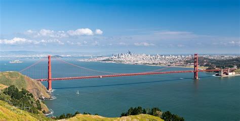 And Today A View Of The Entire Golden Gate Bridge In A Panorama With