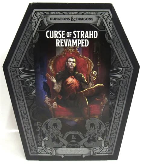 Dungeons And Dragons Curse Of Strahd Revamped Box Set 5e Complete 2020
