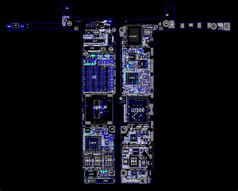 We believe that a third party iphone logic board level repairs became more prevalent, the schematics became less clear…probably by design. APPLE IPHONE6SPLUS PCB LAYOUT for 4,42