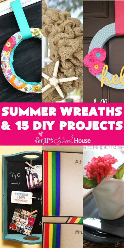 Summer Wreaths And Diy Projects Smart School House