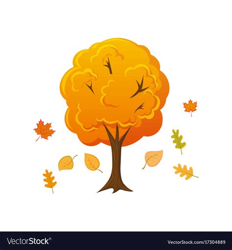 Fall Tree Cartoon
