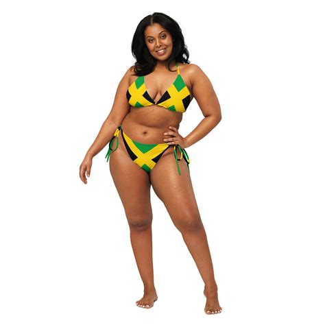 jamaica string bikini large bust swimwear jamaica swimwear etsy