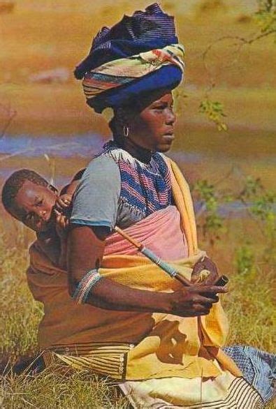 Africa Tembu Mother And Child South Africa Ca 1950s60s Scanned