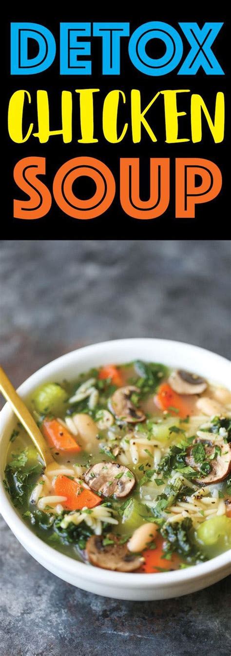 So, i'm not in any way a dietician or a nutritionist, let's get that right out there. Detox Chicken Soup Recipe. Healthy, quick and easy to make! | Detox chicken soup, Chicken soup ...