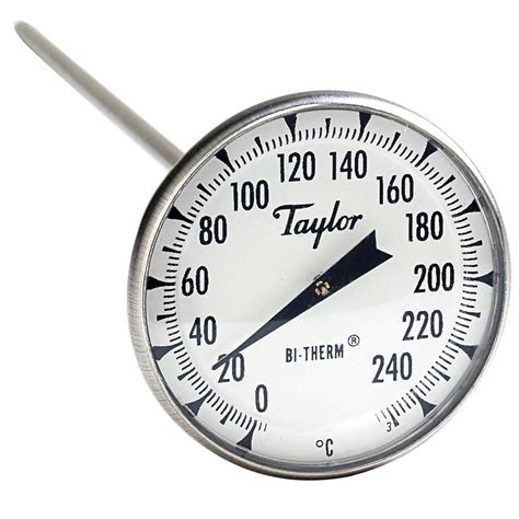Taylor 8238j 8 Superior Grade Instant Read Probe Dial Thermometer 0 To