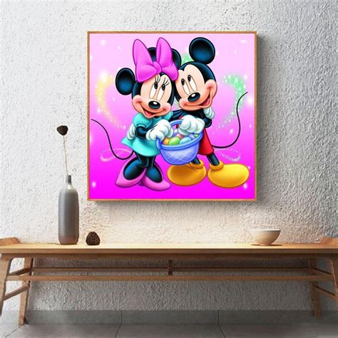 Mickey Mouse Full Diamond Painting 30x30cm