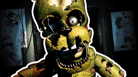 FNAF 6 PIZZERIA SIMULATOR NEW SPRINGTRAP Musical Animated Song Robot