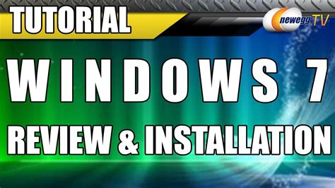 Windows 7 Review And Installation Walkthrough Youtube