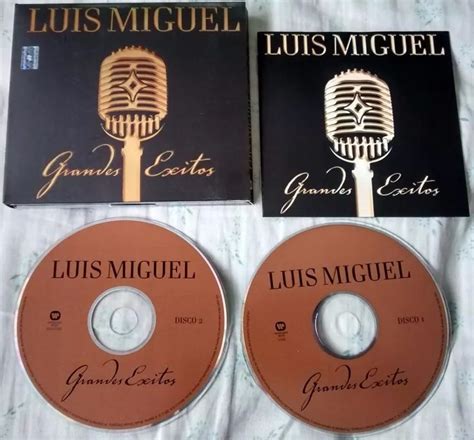 Luis Miguel Grandes Exitos 2 Cds Digipack Cbooklet Año 2005 35000