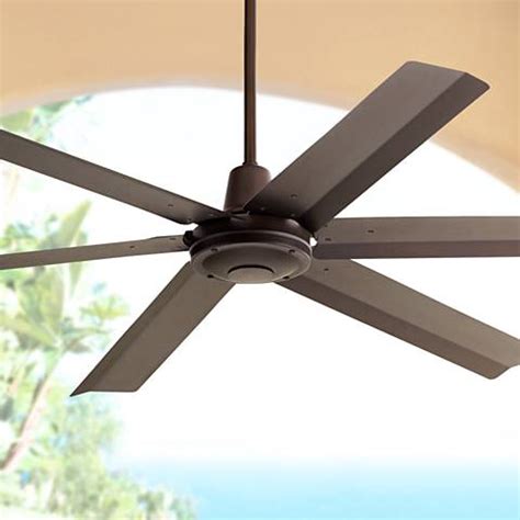 It is best suited for large indoor spaces as well as outdoor patios that are well covered and protected from outdoor elements. 60" Turbina Max Bronze Outdoor Ceiling Fan - #1G754-1G766 ...