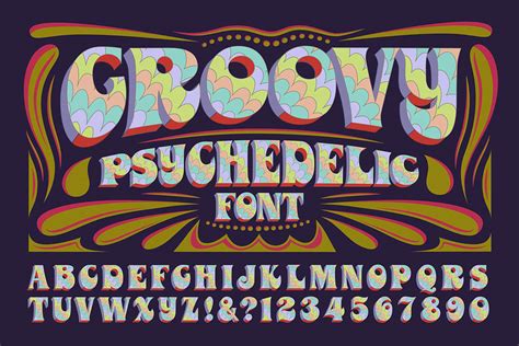 Groovy Fonts • 30 Typefaces For Hippies • Little Gold Pixel