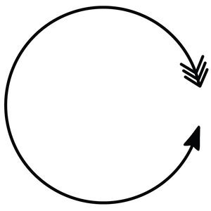 Download Silhouette Design Store - View Design #268958: circle arrow frame