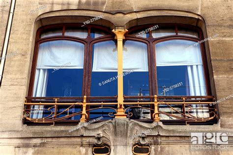 Architectural Detail Art Nouveau Victor Hortas Own House And Atelier