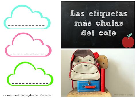 Manualidades Y Tendencias Vuelta Al Cole Etiquetas Descargables