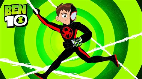 Ben 10 Spider Man Miles Morales Fanmade Transformation Youtube