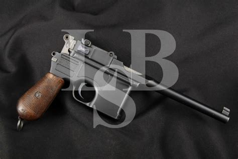 Mauser 1896 C96 Broomhandle Persian Contract Mauser Blue 55 Restored
