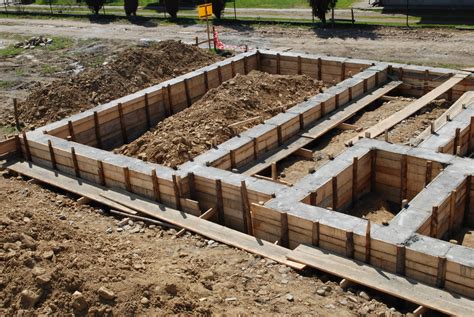 Concrete Footings And Foundations