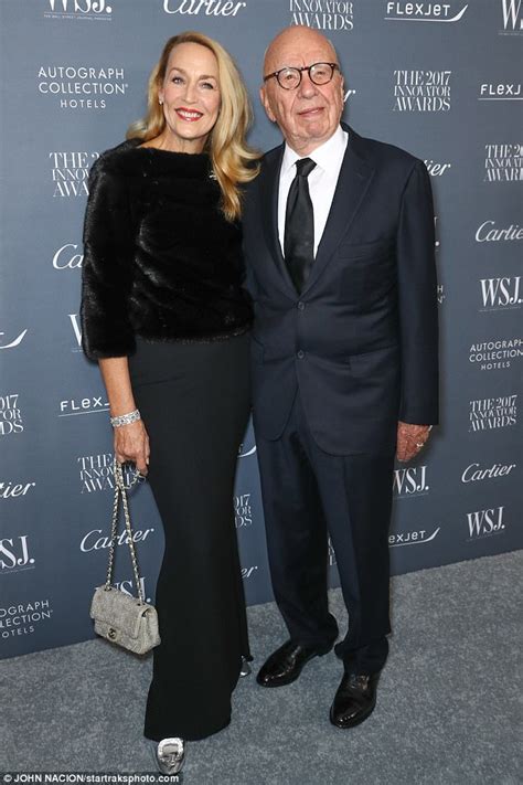 Hall, 59, and murdoch, 84. Jerry Hall steps out hand-in-hand with Rupert Murdoch ...