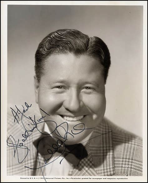 Jack Oakie Autographed Inscribed Photograph Circa 1945