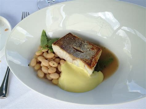 Cod Fish And White Beans Photo