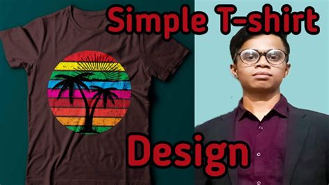 How To Design A T Shirt Adobe Illustrator 20121 Tutorial Youtube