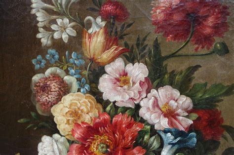 Dutch Flower Bouquets Still Life Oil Paintings Set Of 2 For Sale At Pamono