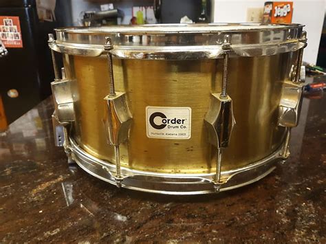 Corder 6 1/2 X 14 Maple Snare Drum Gold Wrap | Michael's Gear | Reverb