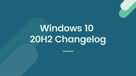 Feature Update To Windows 10 Version 20h2 Fix Windows 10 Version 20h2