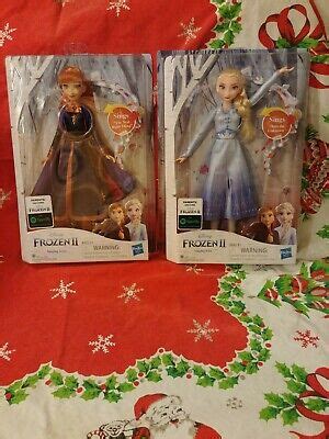Disney FROZEN II Elsa Anna SINGING Fashion Dolls Hasbro Figure EBay