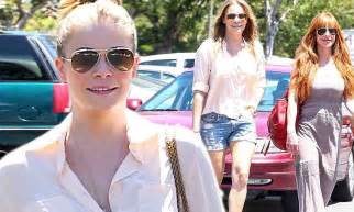 Leann Rimes Parades Her Muscular Pins In Daisy Dukes As She Satisfies