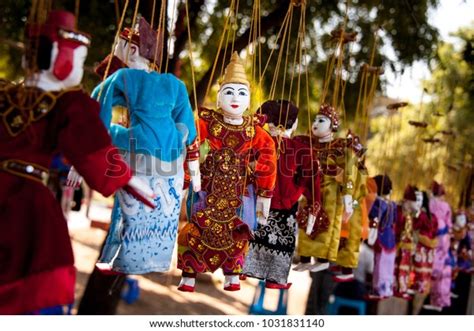 Typical Myanmar Puppets Bagan Stock Photo 1031831140 Shutterstock