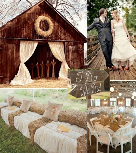 Easy Rustic Wedding Ideas Weddingmix