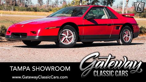 1986 Pontiac Fiero Se Gateway Classic Cars Tampa 1934 Youtube